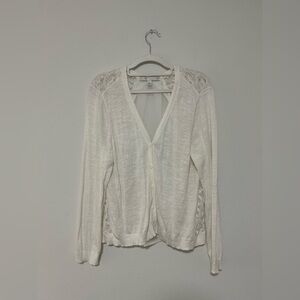 LC Lauren Conrad Lace Cardigan